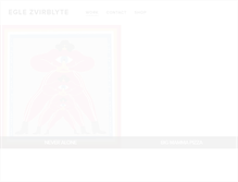 Tablet Screenshot of eglezvirblyte.com